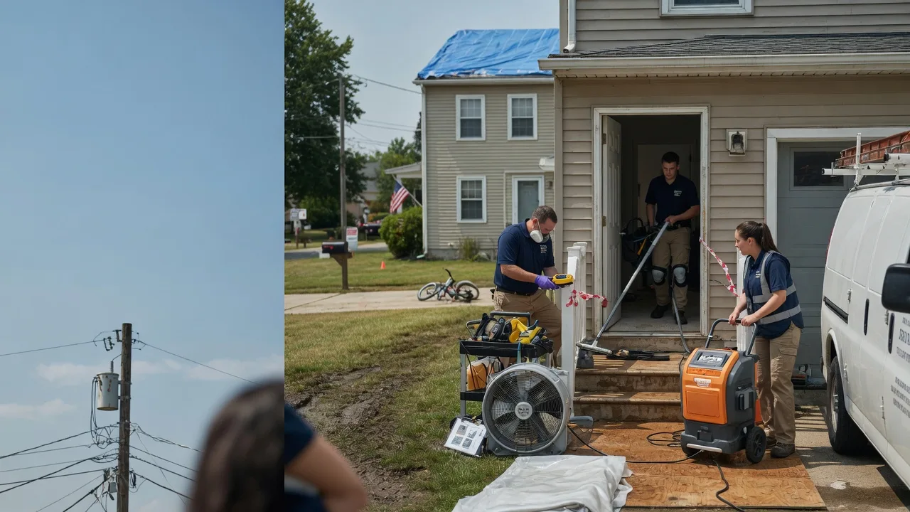 Water Damage Repair in Pittsburg, IL near me